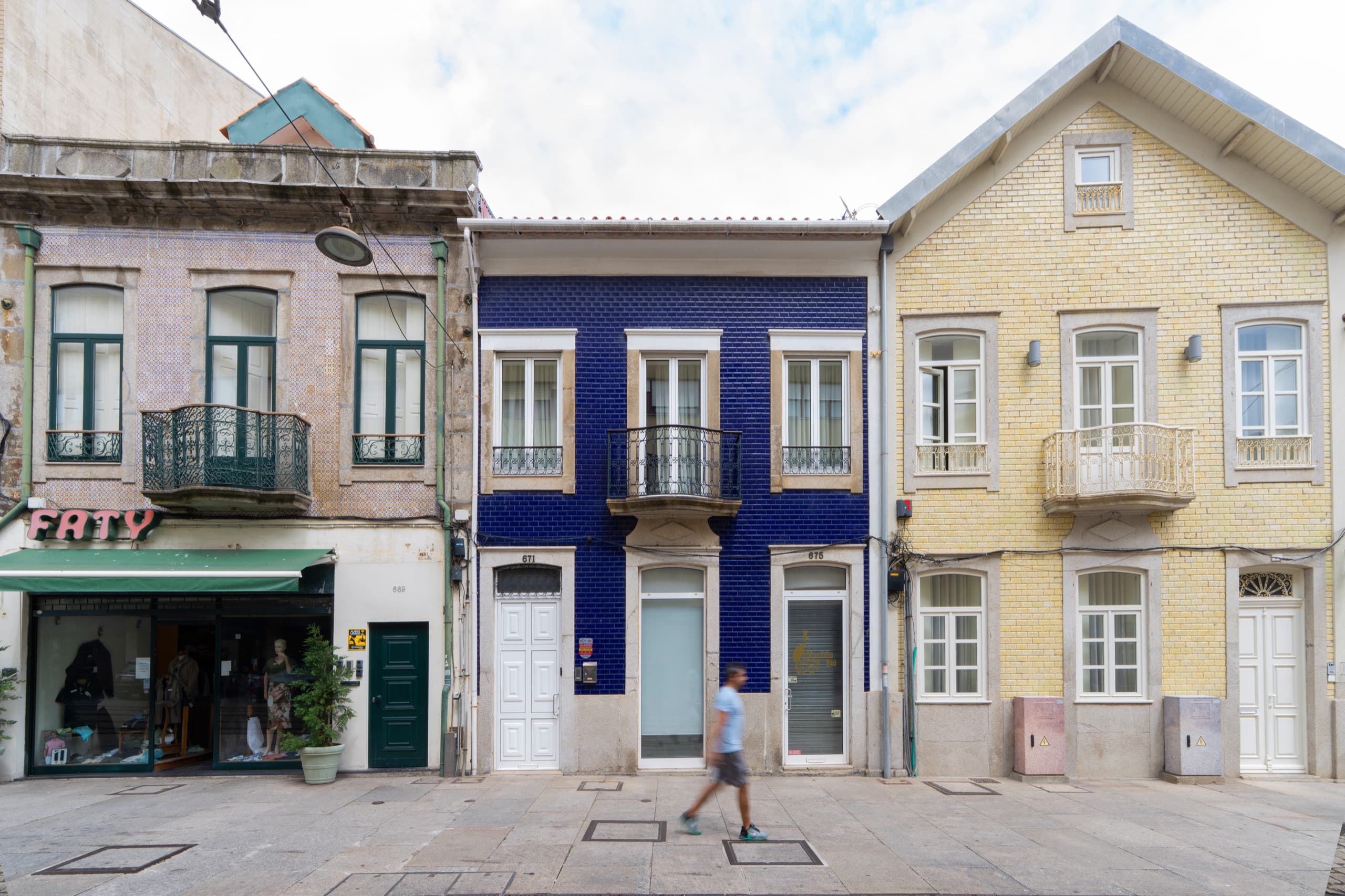 The house on Rua Brito Capelo, Matosinhos